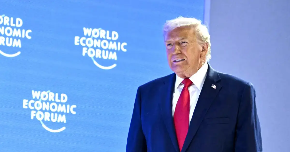 President Donald Trump blasts Biden policies at Davos World Economic Forum