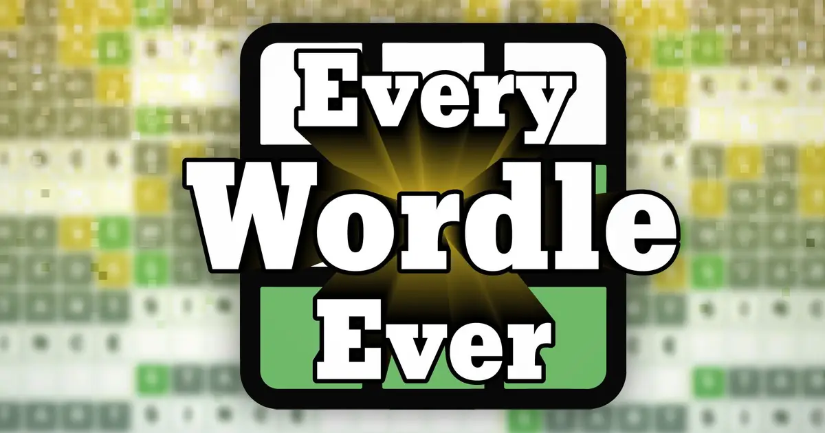 Wordle History: Today's Answer & All Past Words