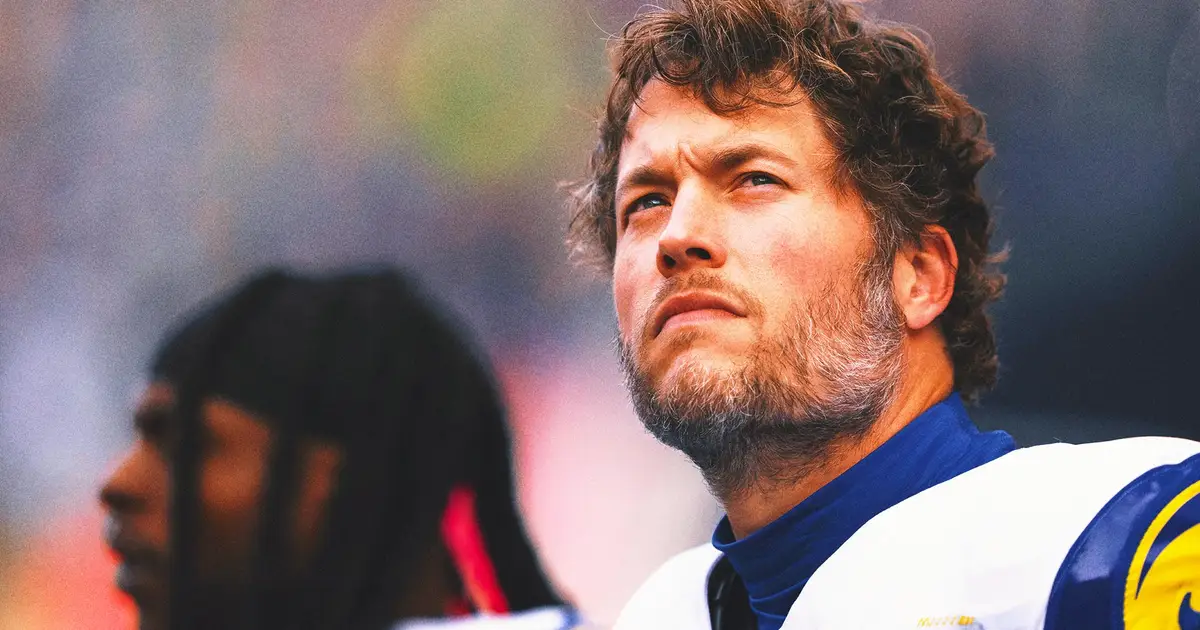 Reigning MVP Matthew Stafford Weighs In on Rams’ Decision to Draft Ty Simpson