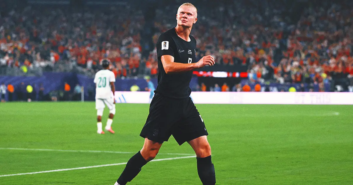 Erling Haaland Insists Norway 'Absolutely Not' Contenders for World Cup Trophy