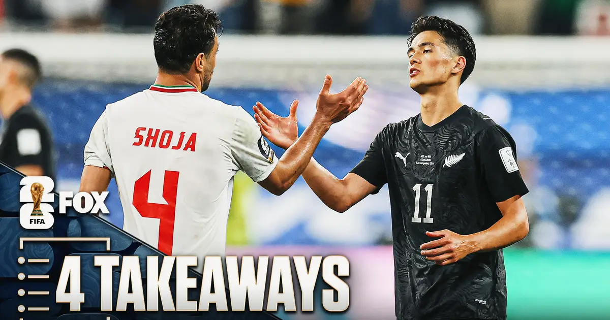 4 Takeaways From Iran And New Zealand's Pulsating Draw At World Cup