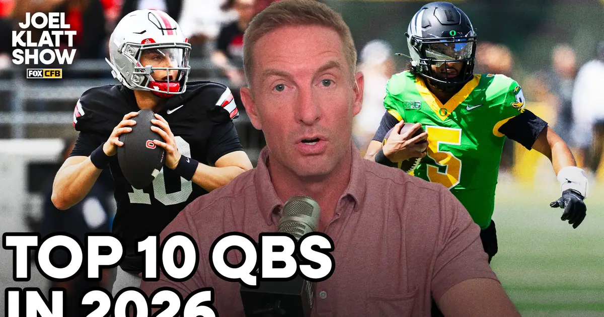 Ranking The Top 10 Quarterbacks Entering The 2026 College Football Season