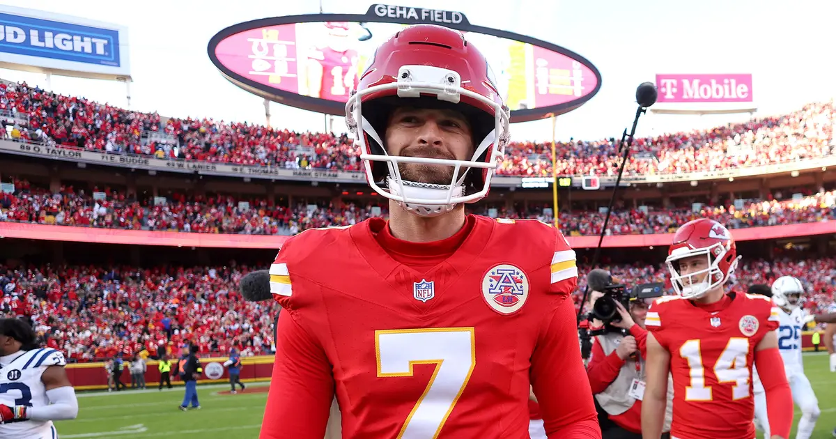 Chiefs' Harrison Butker Nails 68-Yard Field Goal Against Buccaneers
