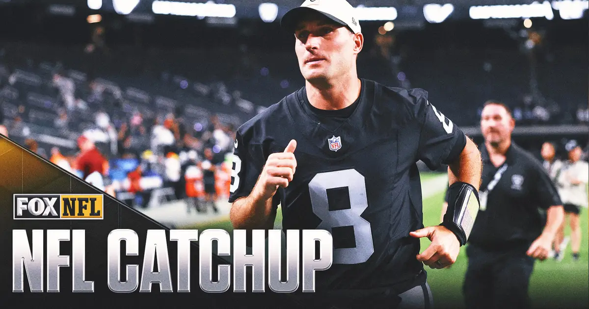NFL Catchup: Raiders Name Kirk Cousins Starting QB, Cowboys Bring Back Joe Milton