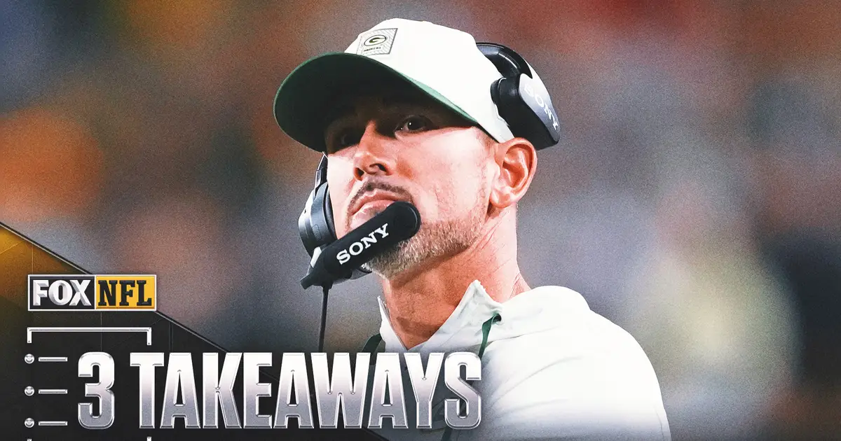 Almost Time To Pack It Up? 3 Takeaways From Falcons' Dominant Win vs. Packers