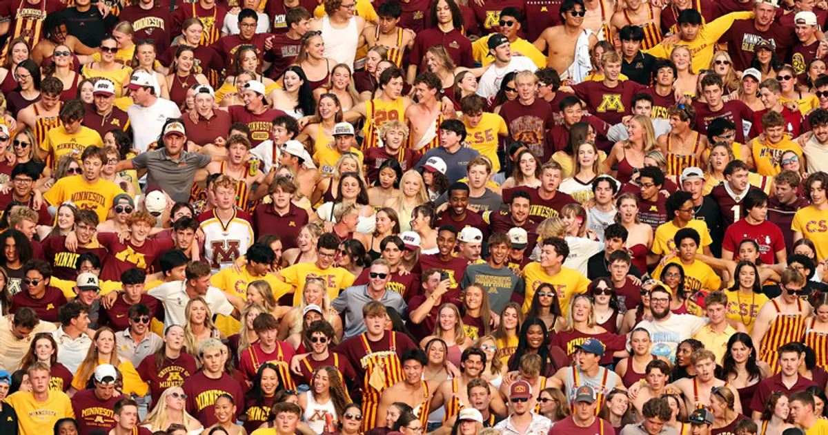 Minnesota Fans Take Part In Norway Viking Row Before Home Opener