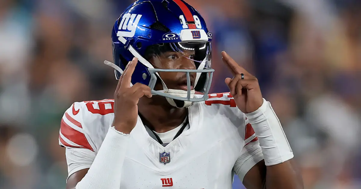 5 Things To Know About Giants QB Jameis Winston With Jaxson Dart Down