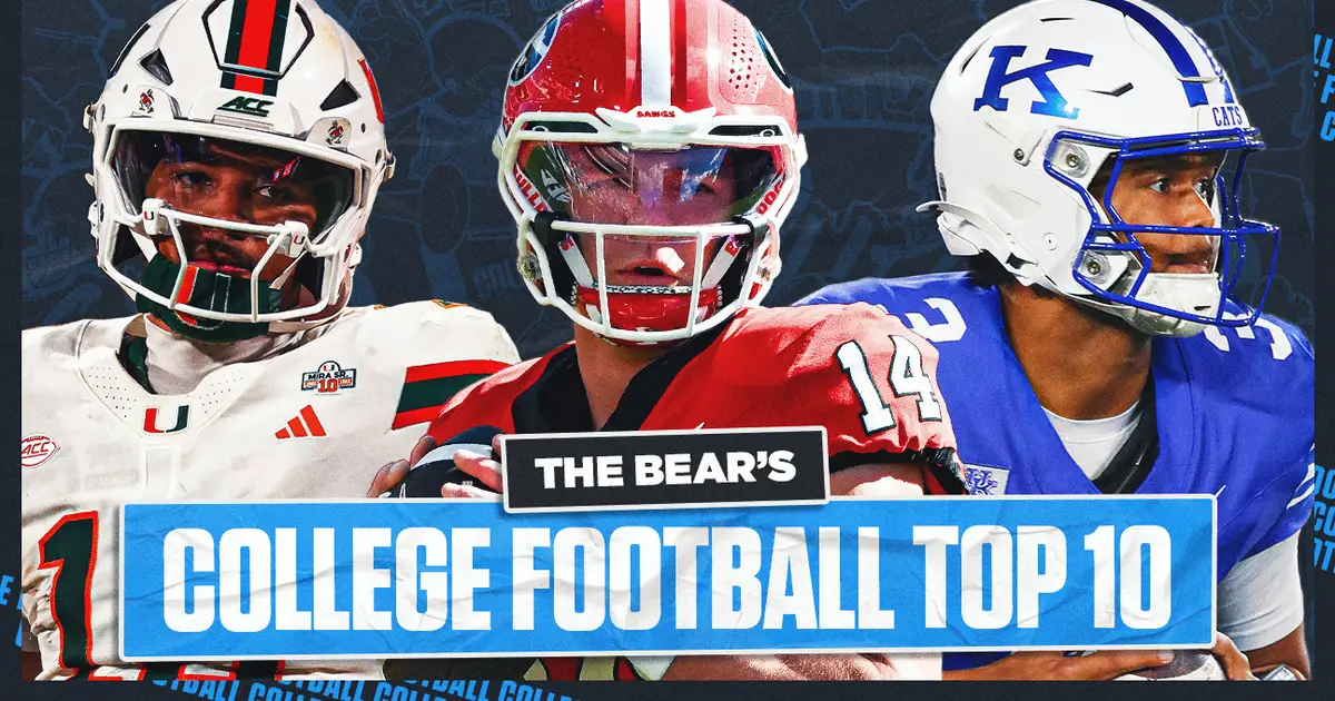 Chris 'The Bear' Fallica's 2026 College Football Top 10 — Week 9