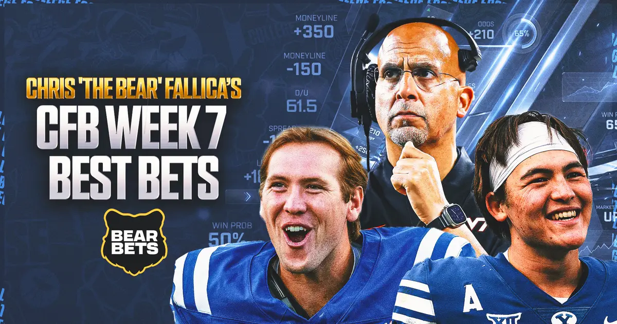 Chris 'The Bear' Fallica's College Football Week 7 Expert Picks, Best Bets