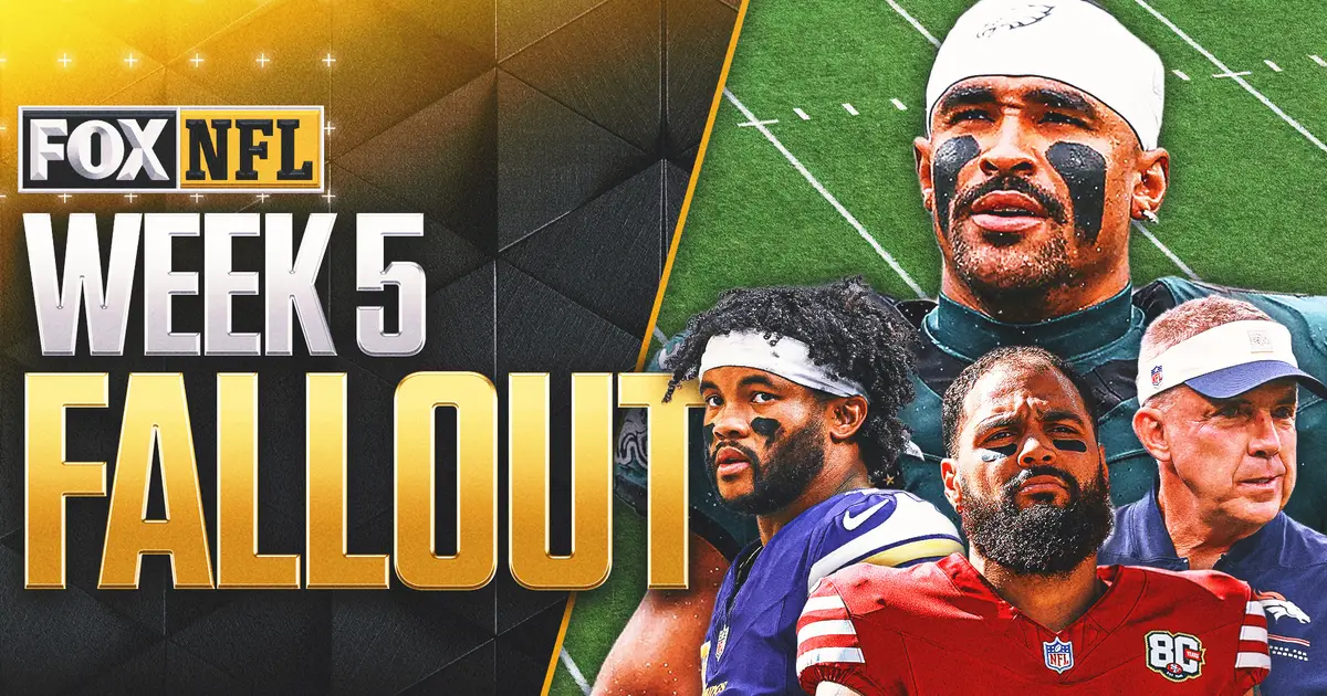 NFL Fallout Week 5: The Eagles Aren't Contenders — And Should Start Rebuilding
