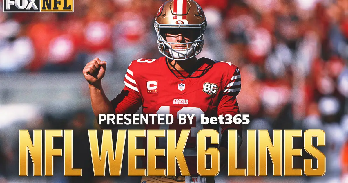2026 NFL Odds Week 6: Lines, Spreads, Results For All 14 Games