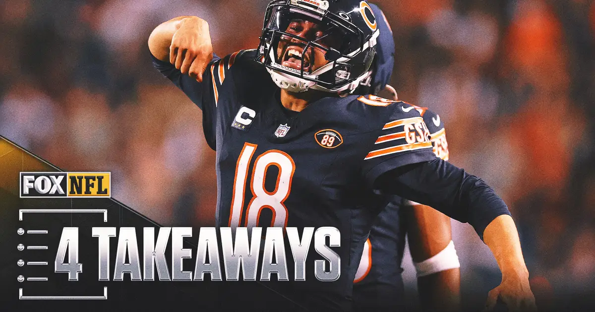 Caleb Williams Outduels Drake Maye: 4 Takeaways From The Bears' Win