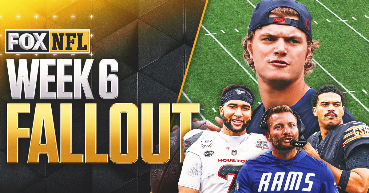 NFL Fallout Week 6: The Giants Should Start QB J.J. McCarthy; The Bears Are Back