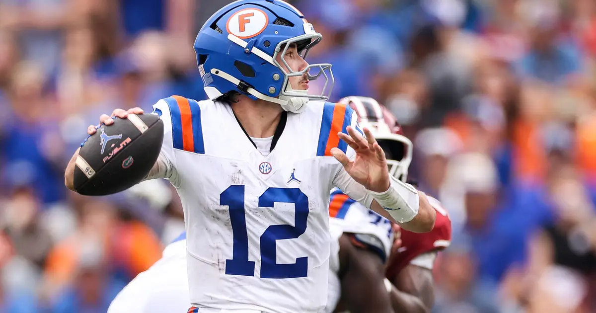 Shoulder Injury Threatens Florida QB Aaron Philo's Availability Against No. 7 Texas