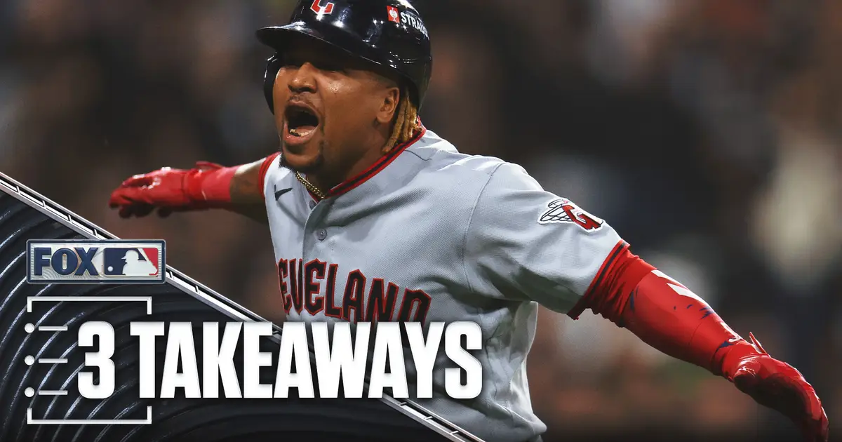 We're Going Back To Cleveland: 3 Takeaways From Guardians' Game 4 Win Over White Sox
