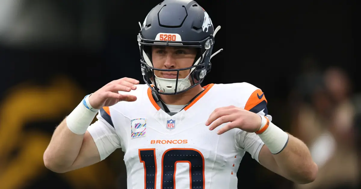 Broncos QB Bo Nix Explains Why Playing 'Good' Or 'Bad' Is A 'Made-Up Narrative'