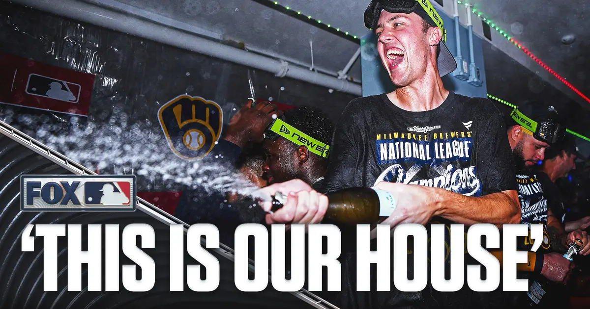 Inside The Brewers' NL-Pennant Winning Clubhouse