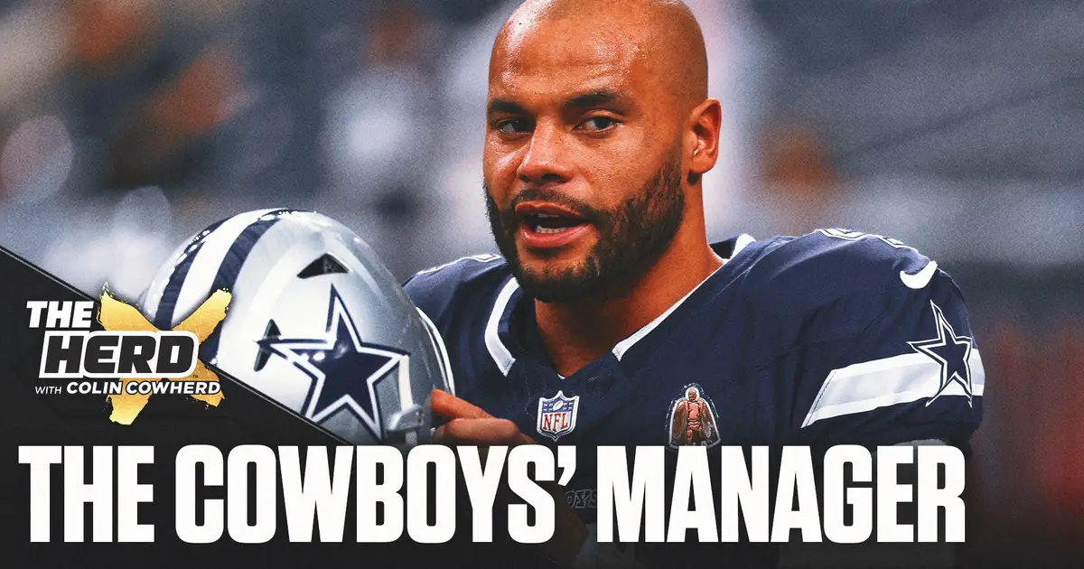 Dak Prescott Is The ‘Manager’ Of The Cowboys’ Rock Band