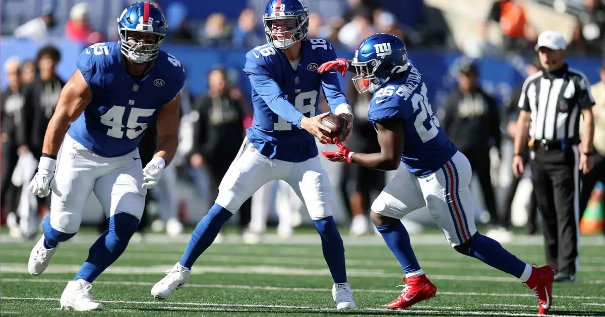 J.J. McCarthy Provides Late Spark, But Giants' Rally Falls Short Against Saints