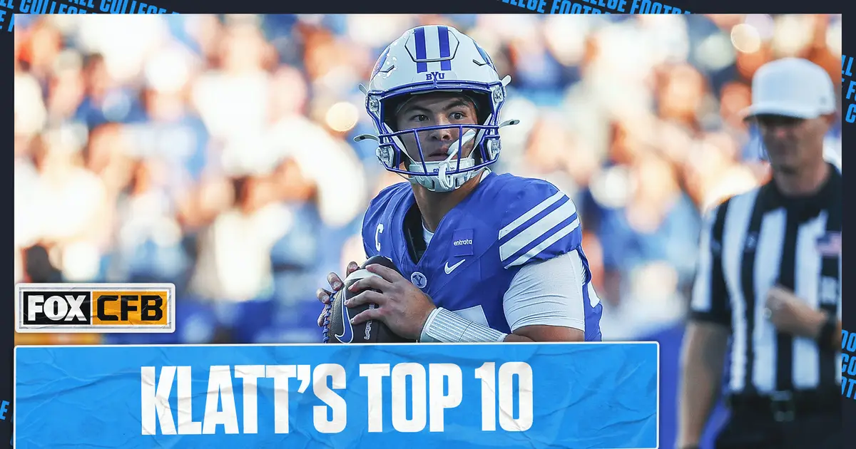 2026 College Football Rankings: BYU Takes The Top Spot After Upset Of Notre Dame