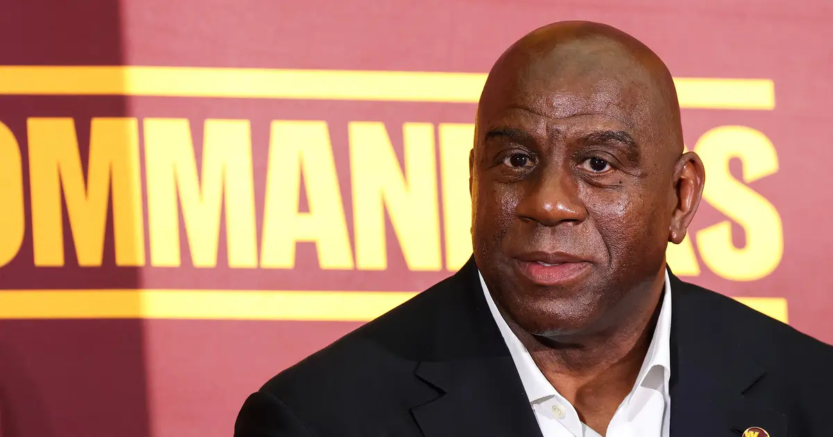 Commanders Co-Owner Magic Johnson 'In Total Disbelief' Over Team's OT Loss To Giants