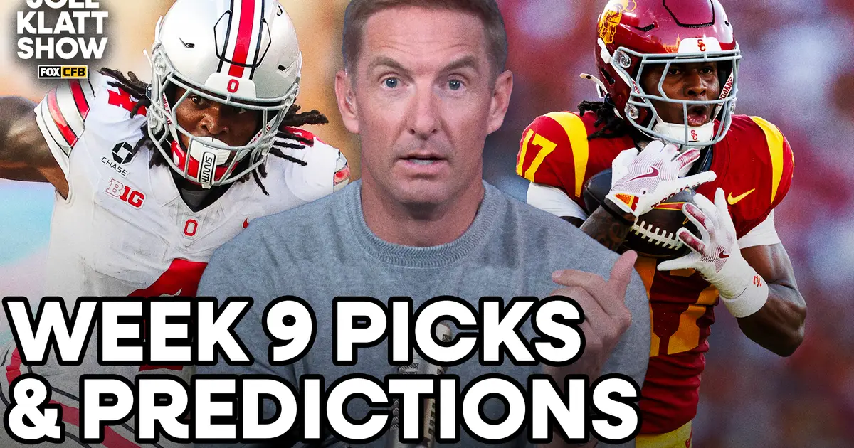Can USC Top Ohio State At Home? Oregon Drops To 4 Losses? Klatt's Week 9 Picks
