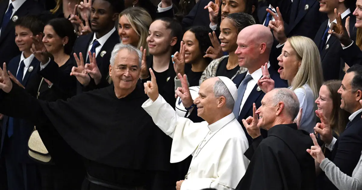 Dribbles, Photos And Jokes: Pope Visits With Teams Ahead Of Eternal City Tip-Off