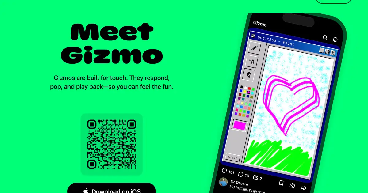 Meet Gizmo : a TikTok for interactive , vibe - coded mini apps