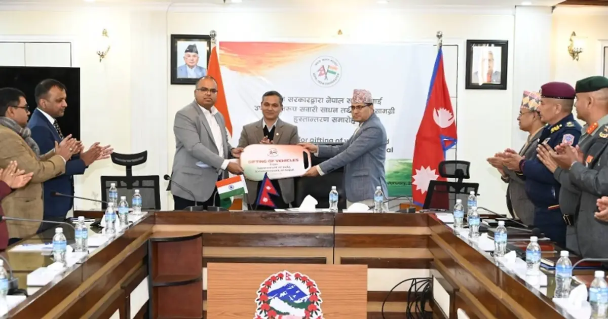 India hands over first tranche of election assistance to Nepal