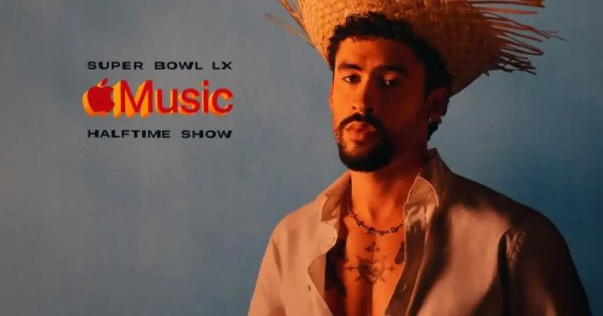 Bad Bunny enjoying Super Bowl moment , no mention of ICE with press