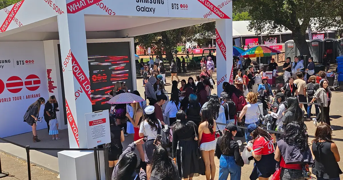 Samsung Sets Immersive BTS Fan Activations for ‘Arirang’ World Tour