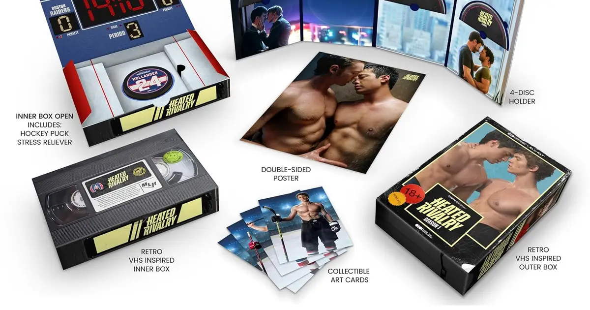 ‘Heated Rivalry’ Sets Collector’s Edition Blu-ray Release With Steamy Posters, Collectible Art Cards and Special Features