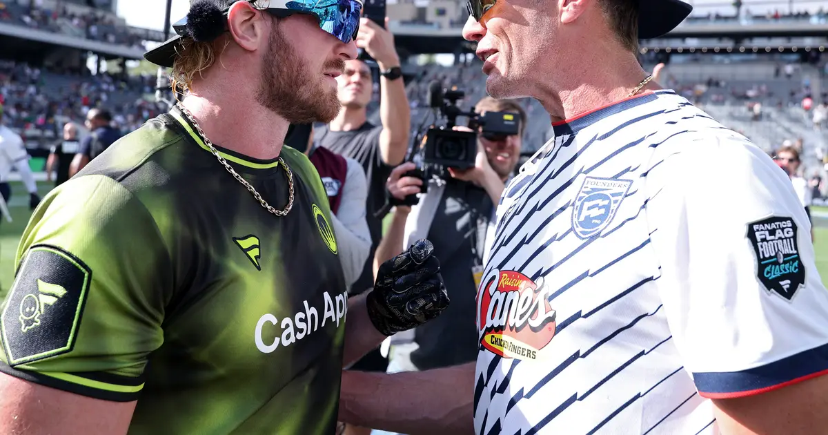 Tom Brady Slaps Logan Paul at Fanatics Fest, Calls Him a ‘Dork’ and ‘Nerd’ on X