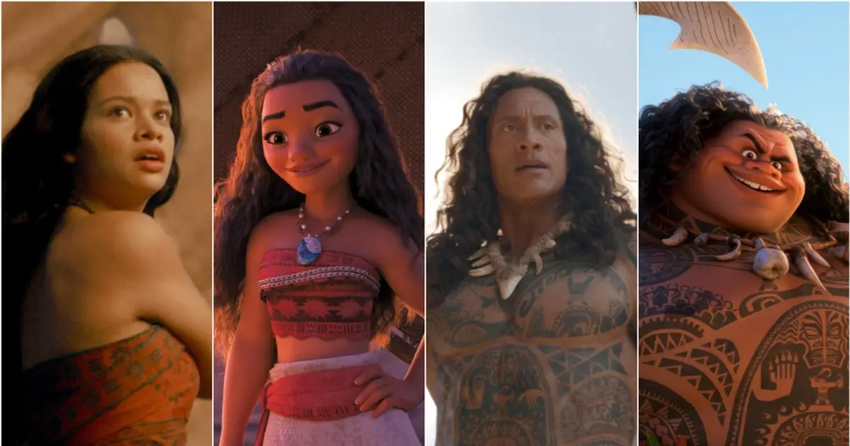 ‘Moana’ Cast Guide: Every Live-Action Character vs. the Original Animation