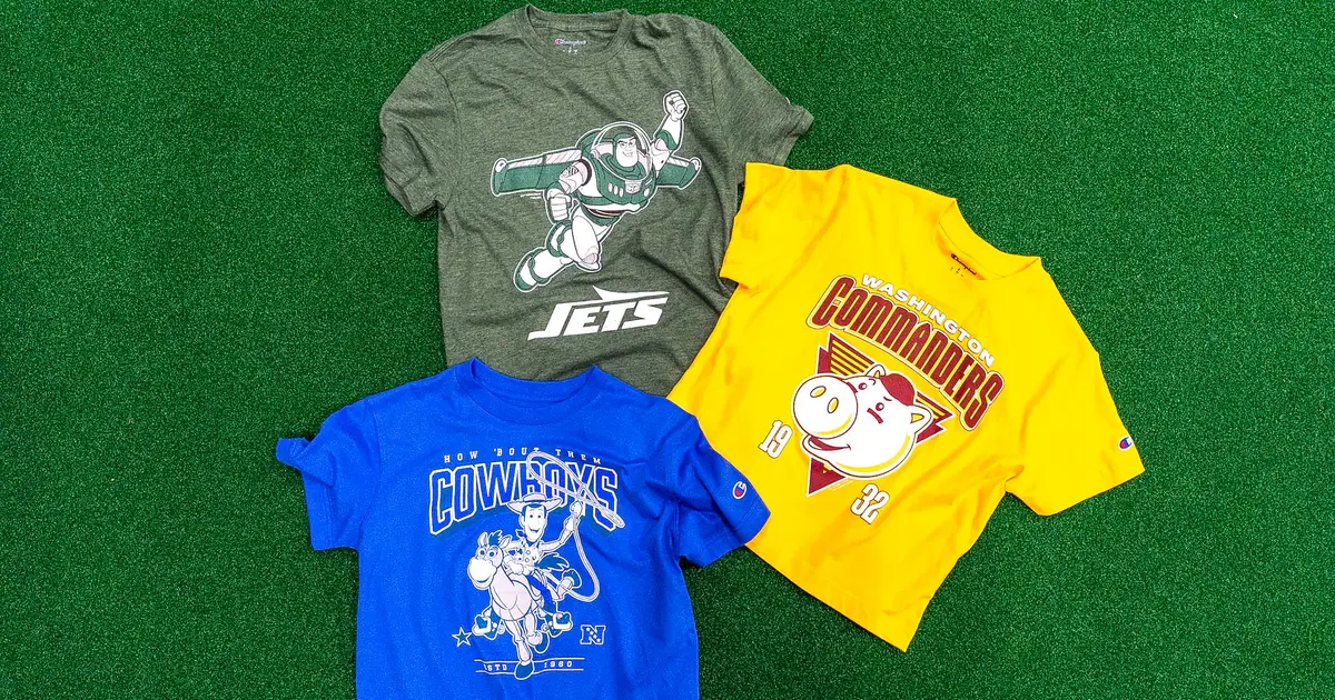 Disney and NFL Team Up on Apparel Collection, Pairing Each of the League’s 32 Teams With Beloved Franchise Characters