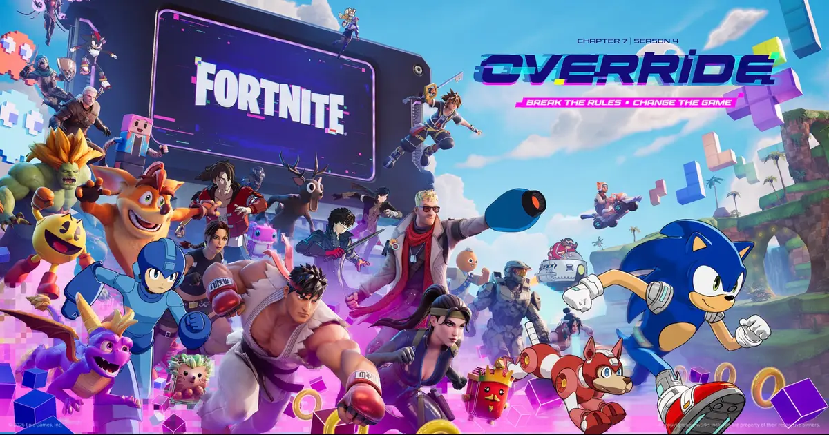 Sonic the Hedgehog to Headline Fortnite’s ‘Override’ Season (Gaming News Roundup)