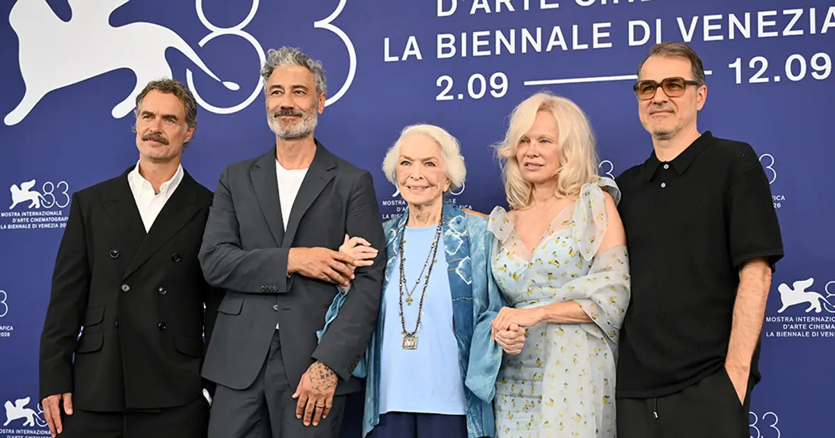 Ellen Burstyn Wipes Away Tears, Hugs Taika Waititi and Pamela Anderson as Heartfelt Drama ‘Place to Be’ Earns 6-Minute Venice Ovation
