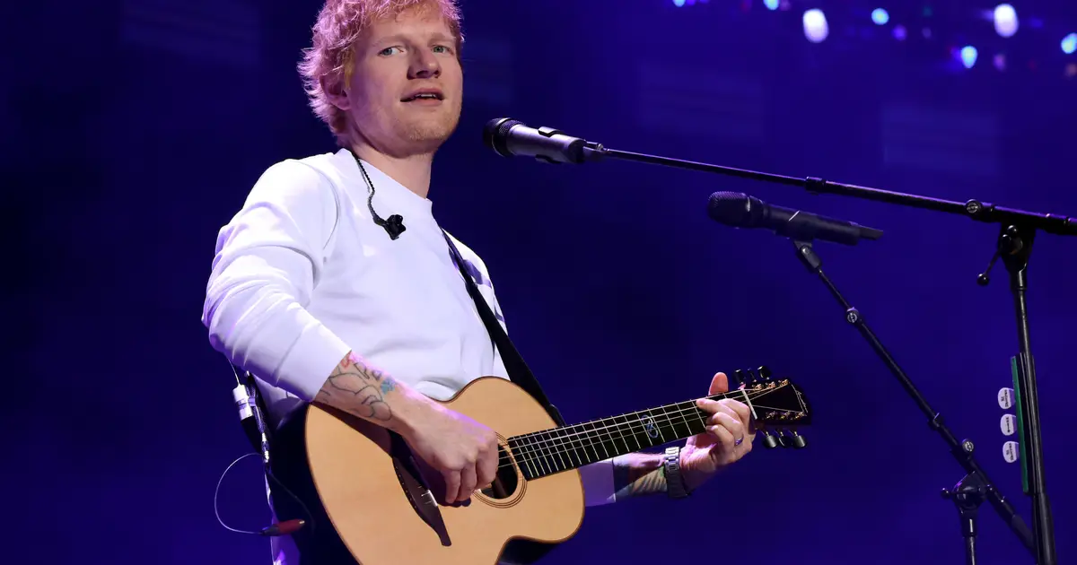 Protestors March Outside Ed Sheeran Concert After Macklemore Was Dropped From Tour: ‘It’s Not Going to Stop Until Palestine is Free’