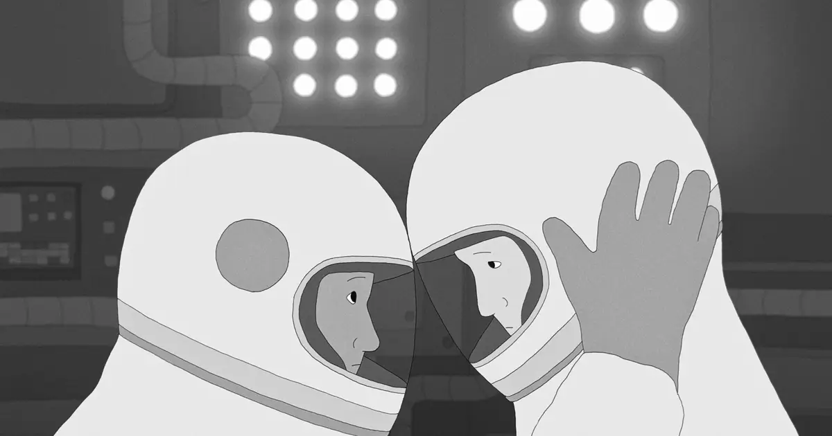 Moonfish’ Director and Stars Lucy Liu and Morgan Spector Break Down Their Black-and-White Animated Film About Isolated Astronauts And Why It’s an Allegory for…