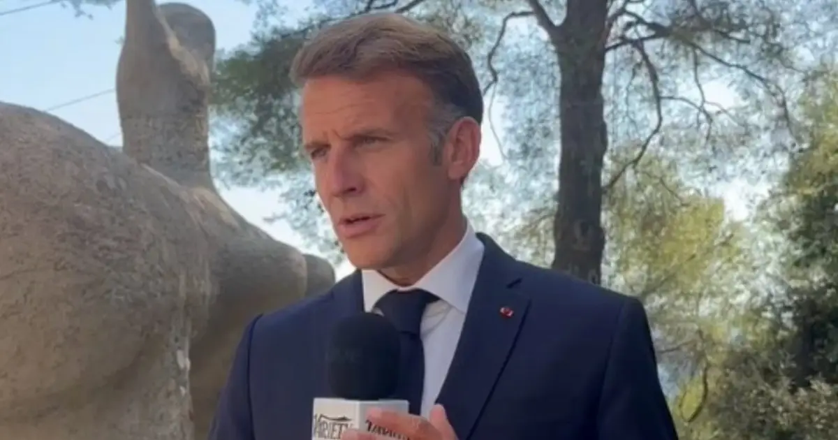 French President Emmanuel Macron Calls on YouTube to Finance Content and Warns of Growing Threat to Cultural Model (EXCLUSIVE)