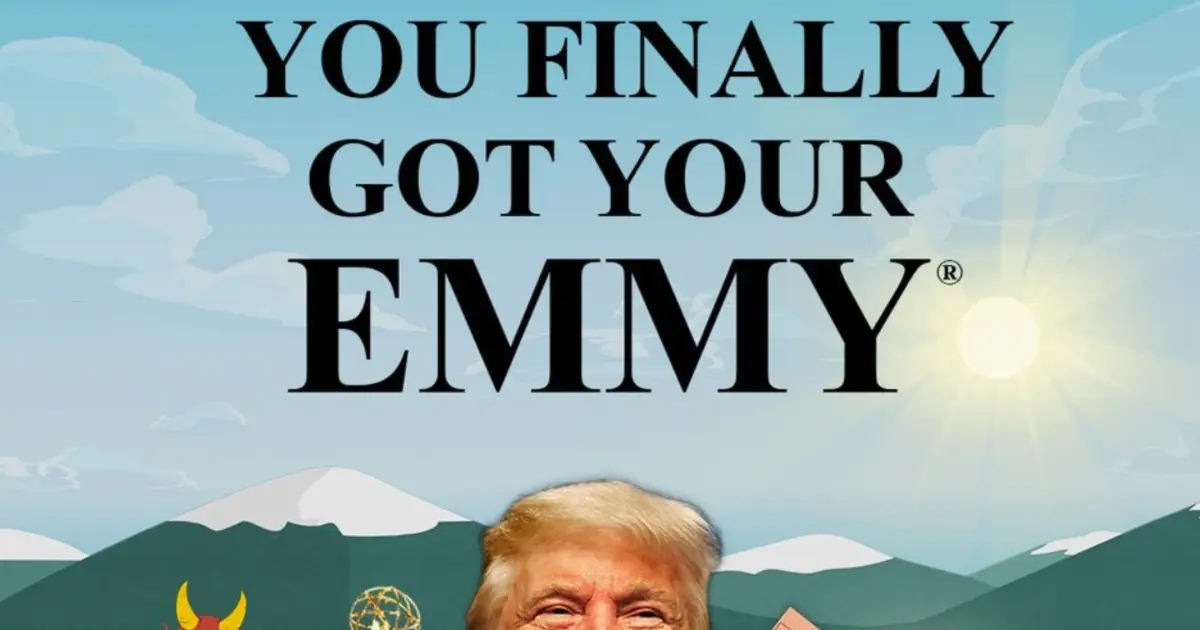 ‘South Park’ Mocks Trump While Celebrating Emmy Win for Outstanding Animated Program