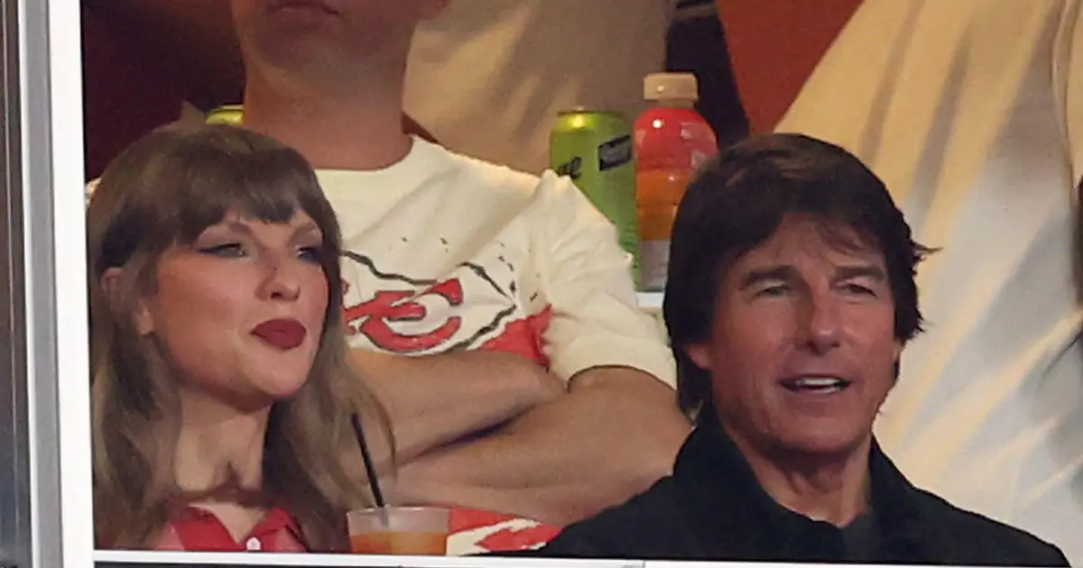 Tom Cruise Says Taylor Swift Was ‘Schooling Me on Football’ at Chiefs Game, Calls Her a ‘Brilliant Musician and Director’