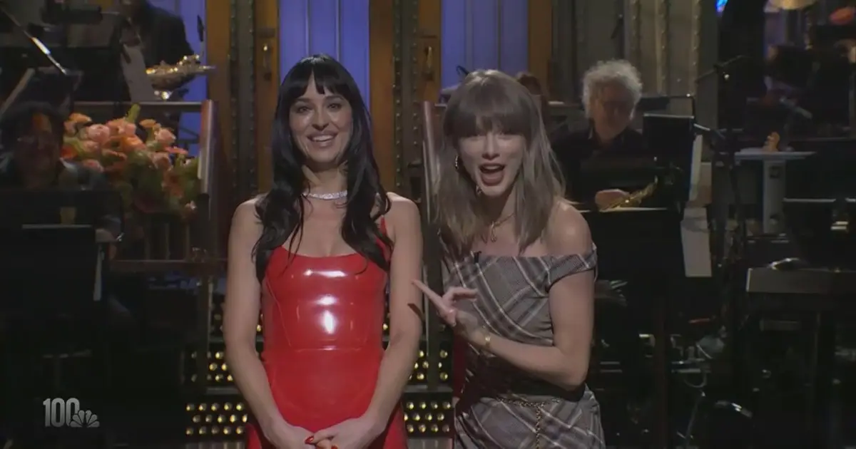 Taylor Swift Crashes Dakota Johnson’s ‘SNL’ Monologue as Her Breakup Therapist, Show Travis Kelce Love with Cleveland Shoutout