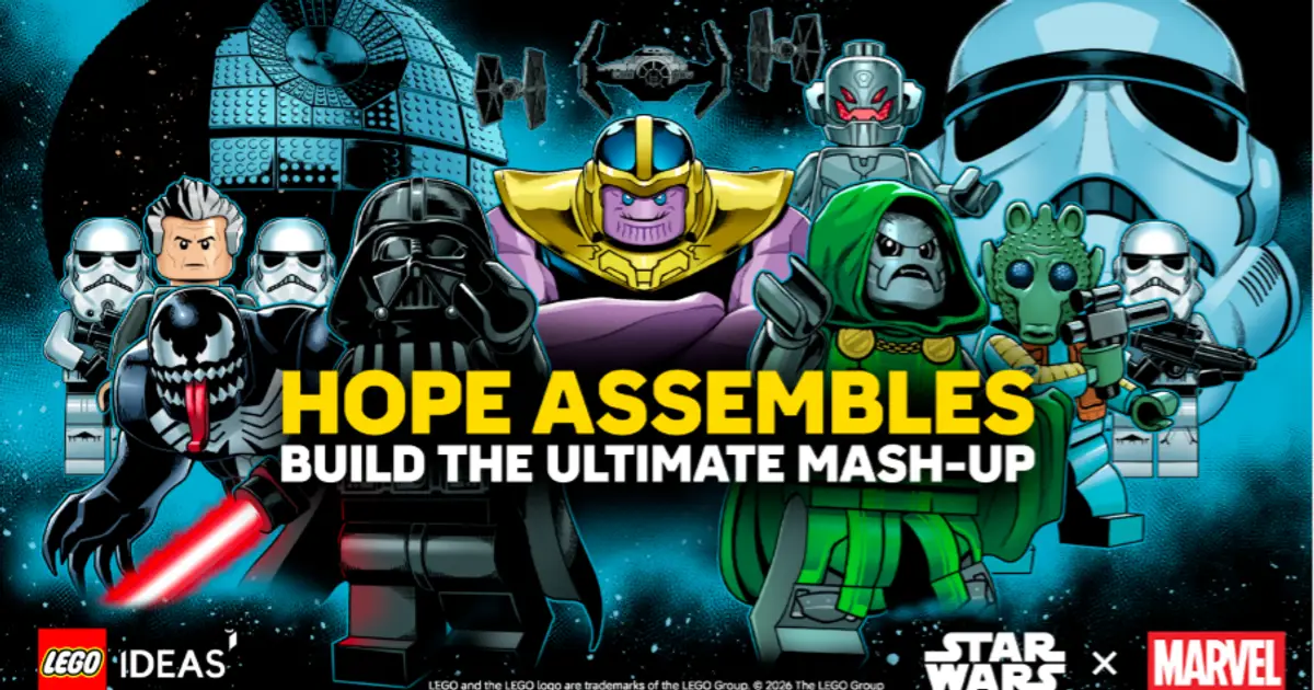 Lego Is Bringing Marvel and ‘Star Wars’ Together for First-Ever Fan-Designed Crossover Set