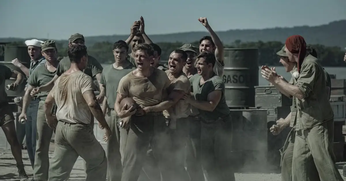 ‘The Mosquito Bowl’ Review: Football Heroes Take to the Battlefield in Peter Berg’s Emptily Macho WWII Epic