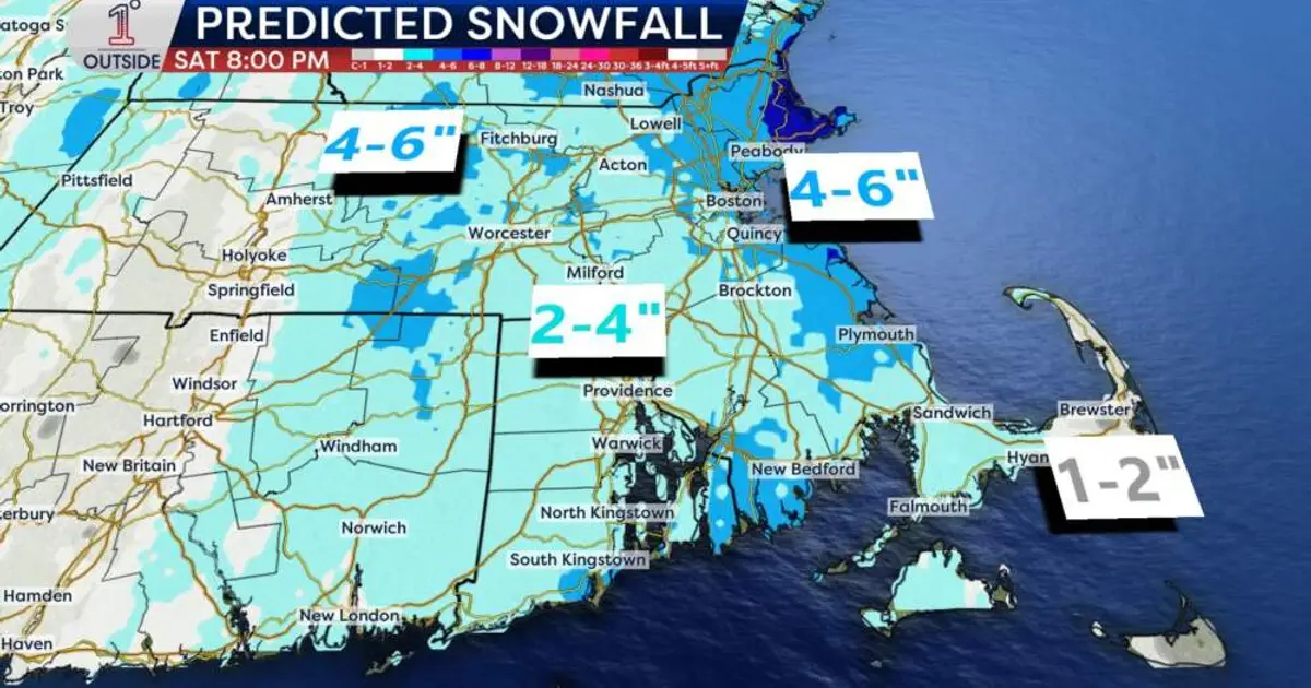 Forecast : A few inches of snow before a super cold Super Bowl Sunday