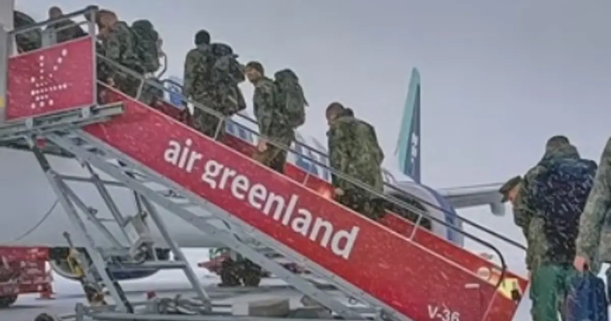 Out of Greenland : German forces withdraw after brief deployment