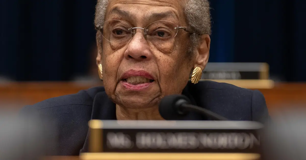 Longtime DC Delegate Eleanor Holmes Norton is ending her reelection campaign for Congress