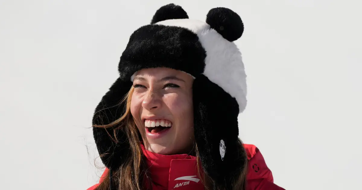 Eileen Gu takes another wild ride to the Olympics