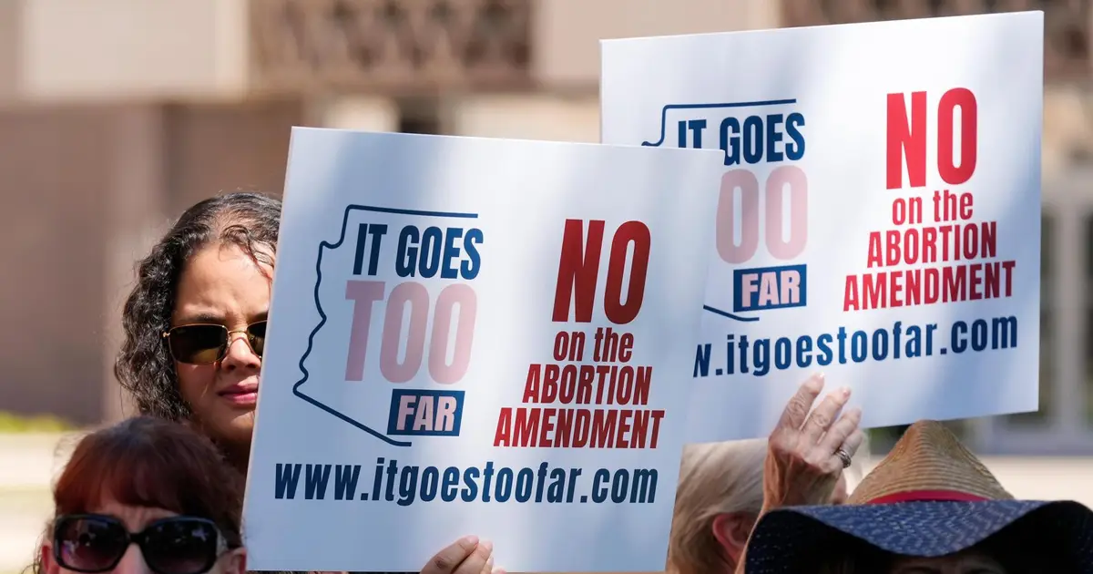 Judge strikes down old Arizona abortion restrictions that clash with voter - backed guarantees